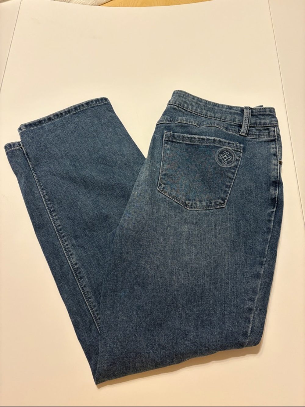 Laurie Felt Women's Straight Leg Jeans - Blue